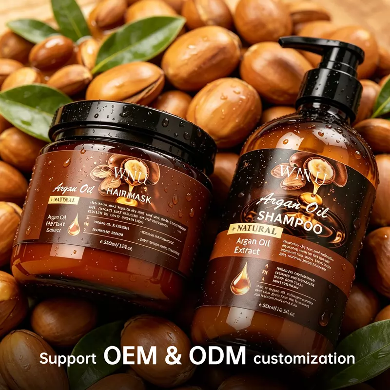 Private Label Óleo De Argan Shampoo De Reparação